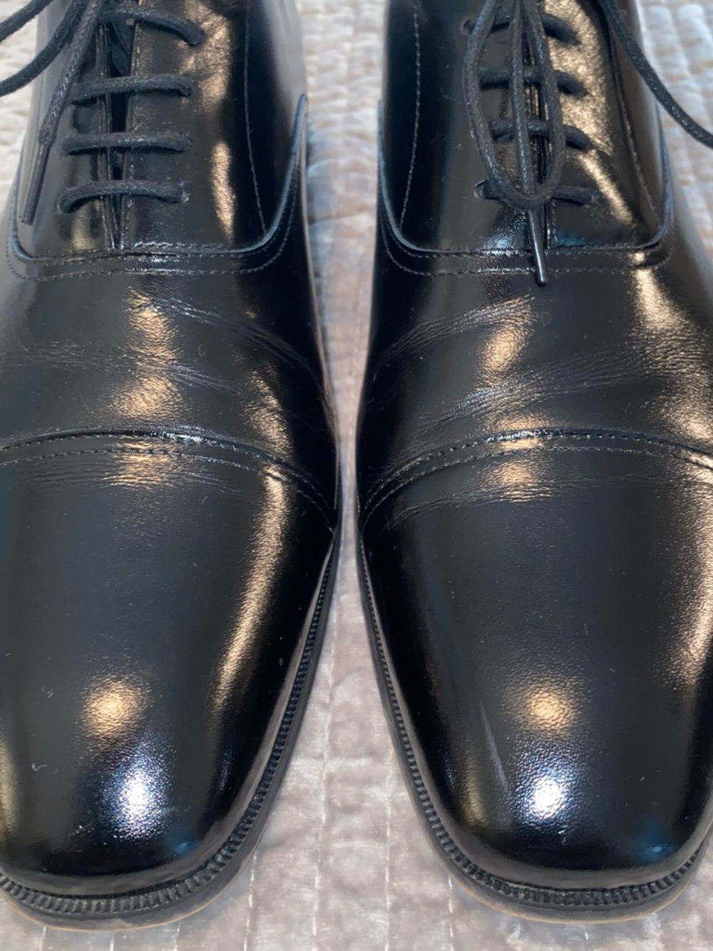 FLORSHEIM Men’s size 10.5D Leather Cap Toe Oxford Dress Shoes